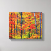 Herfst bomen omwikkeld canvas (Voorkant)