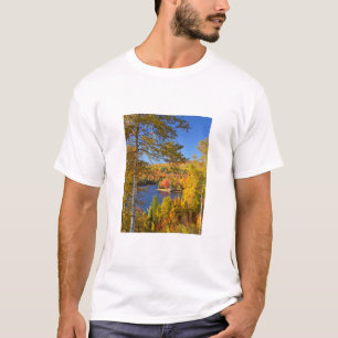 Herfst boom landschap, Maine T-shirt