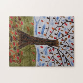 Herfst Boom Legpuzzel (Horizontaal)