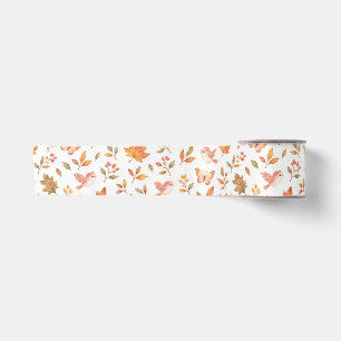 Herfst bos waterverf babymeisje shower lint