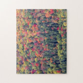 Herfst boslandschap legpuzzel (Verticaal)