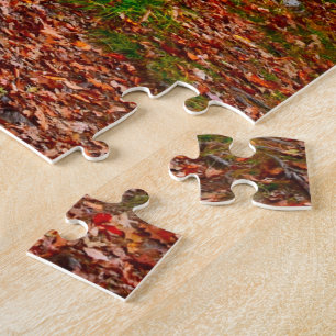 Herfst Bossen New Hampshire Motivatie citaat Legpuzzel