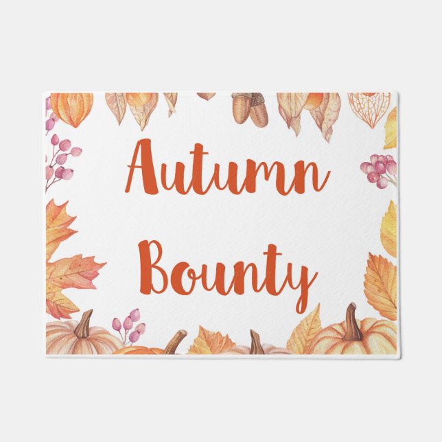 Herfst Bounty Deurmat Home Decor Herfst Oogst (Voorkant)