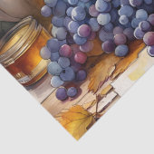 Herfst Bounty, pompoenen, Druivenhoning Tissuepapier (Detail)