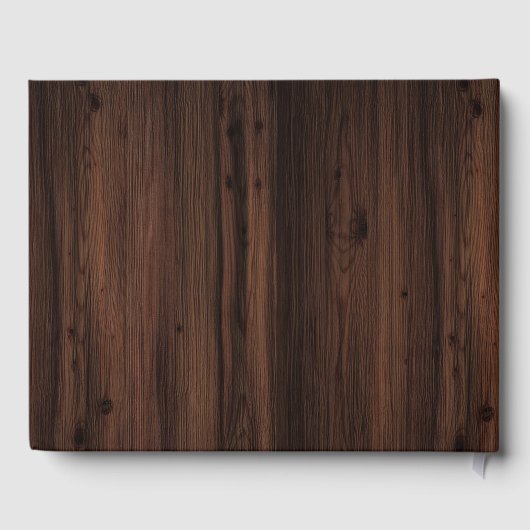 Herfst Bourgondië Wijnvat Bloemenschuur Bruiloft Gastenboek (Achterkant)