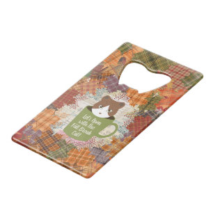 Herfst Break Cat Kredietkaart Flessenopener