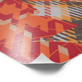 Herfst Break Kat Foto Vergroting Afdruk (Hoek)