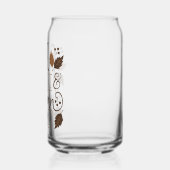 Herfst Breeze Autumn Leaves Blikvorm Glas (Links)