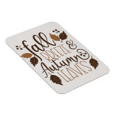 Herfst Breeze Autumn Leaves Magneet (Rechterzijde)