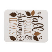 Herfst Breeze Autumn Leaves Magneet (Horizontaal)