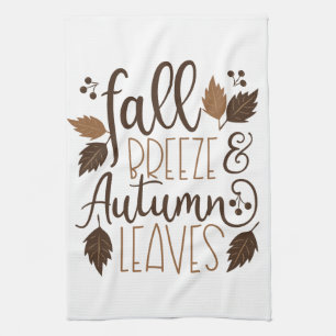 Herfst Breeze Autumn Leaves Theedoek