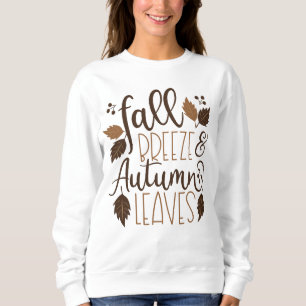 Herfst Breeze Autumn Leaves Trui