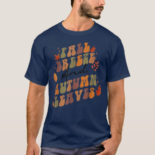 Herfst Breeze en Autumn Leaves T-shirt