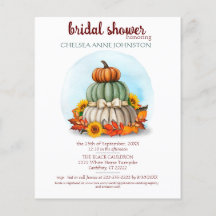 Herfst Bridal Shower-budget