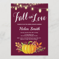 Herfst Bridal Shower