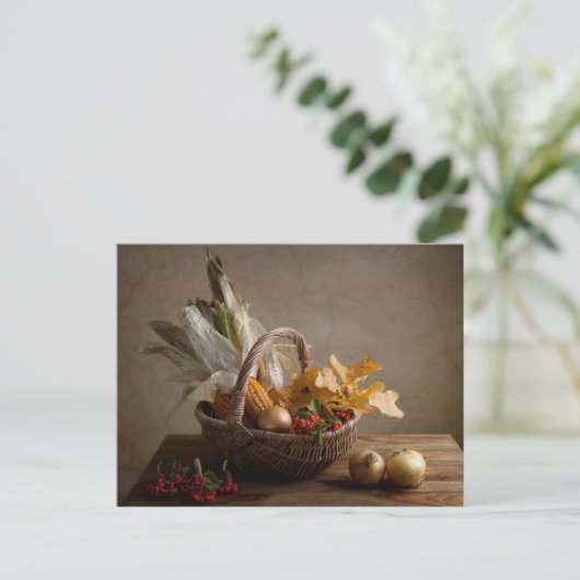 herfst briefkaart (Staand voorkant)