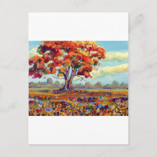 Herfst Briefkaart