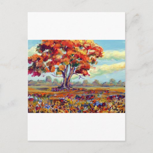 Herfst Briefkaart (Voorkant)