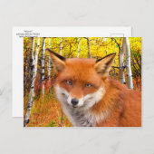 "Herfst" Briefkaart (Voorkant / Achterkant)