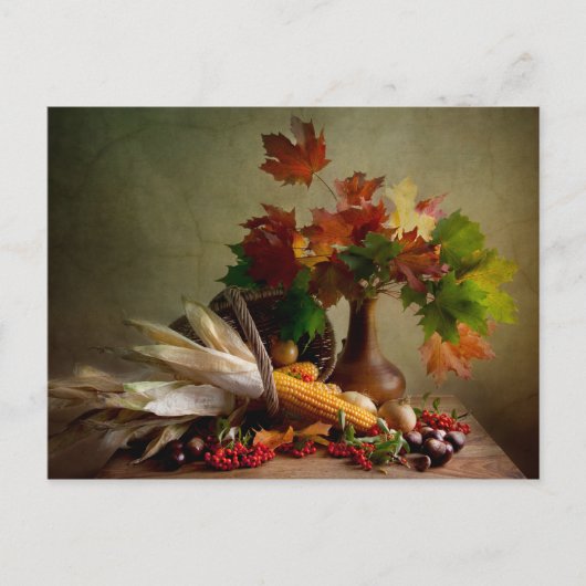 herfst briefkaart (Voorkant)