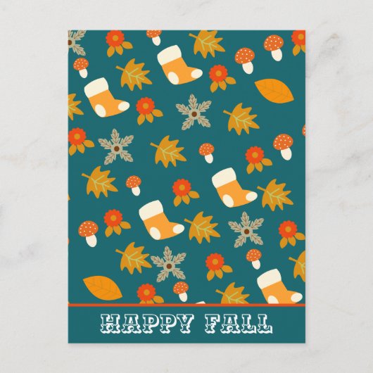Herfst Briefkaart (Voorkant)