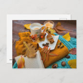 herfst briefkaart (Voorkant / Achterkant)