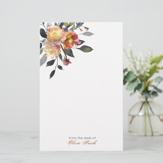 Herfst briefpapier (Staand voorkant)