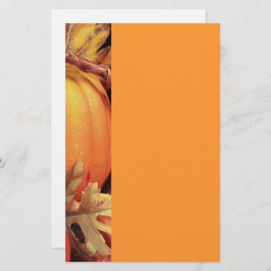 herfst briefpapier (Voorkant / Achterkant)