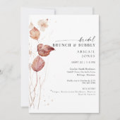 Herfst Bruids Brunch & Bubbly Kaart (Voorkant)