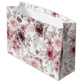 Herfst Bruidsfeest Bruidsmeisje Minimalistisch Groot Cadeauzakje (Achterkant Gekanteld)