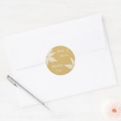 Herfst bruiloft envelop afdichting / Sticker (Envelop)