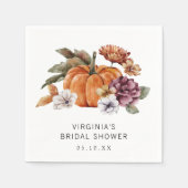 Herfst Bruiloft Shower Servetten (Voorkant)