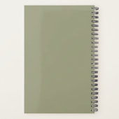 Herfst Bruiloftsplanner met een Rustieke Uiterlijk Planner (Achterkant)