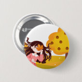Herfst Button (Voorkant /achterkant)