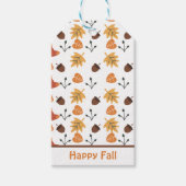 Herfst Cadeaulabel (Voorkant)