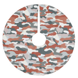 Herfst Camouflage Kerstboom Rok