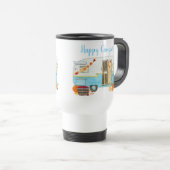 Herfst Camper Trailer Reisbeker (Voorkant rechts)