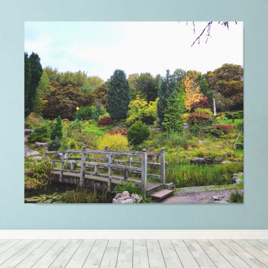 herfst canvas afdruk (Insitu (Houten vloer))