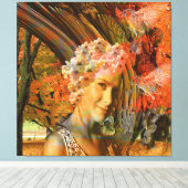 Herfst Canvas Afdruk (Insitu (Houten vloer))