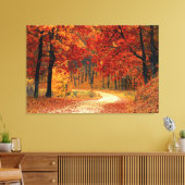 herfst canvas afdruk (Insitu (Woonkamer))