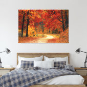 herfst canvas afdruk (Insitu (Slaapkamer))