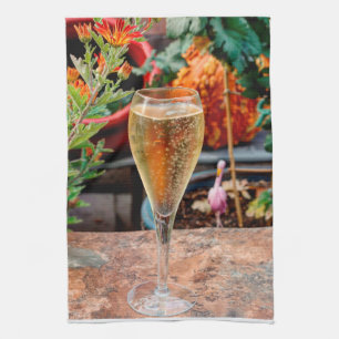 Herfst Champagne Celebration Theedoek