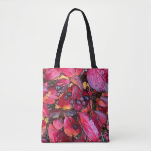 Herfst Chokecherries - Canvas tas
