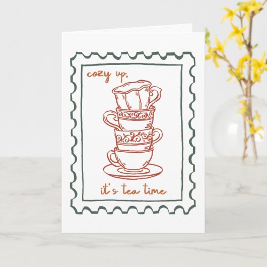 Herfst citaat kaart (Gele Bloem)