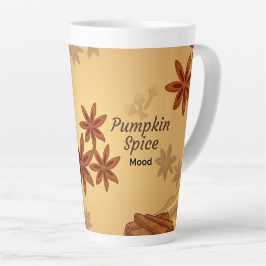 Herfst Coffee Mok - "Pumpkin Spice Mood" (Rechterhoek)