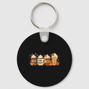 Herfst Coffee Pumpkin Spice Latte Drink herfst dan Sleutelhanger