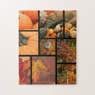 Herfst Collage Legpuzzel