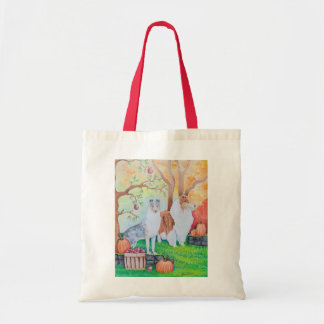 Herfst Collies Tote Bag