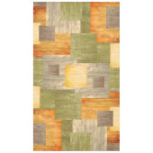 Herfst Color Blocks Doek Tafelkleed (Voorkant)