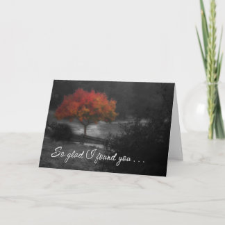 Herfst Color Reunion Wenskaart Kaart